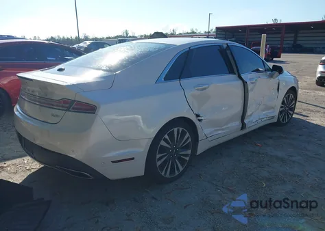 2018 Lincoln Mkz Hybrid Select из США, поврежденный, VIN 3LN6L5LU1JR622181